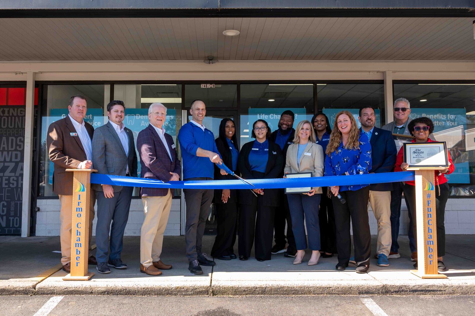 ribbon cutting